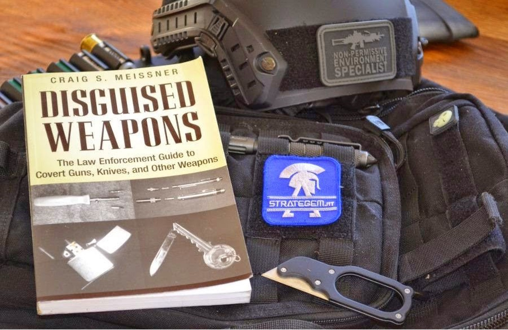 Discguised Weapons, Buch, Strategem, Schießausbildung, Waffen, Messer