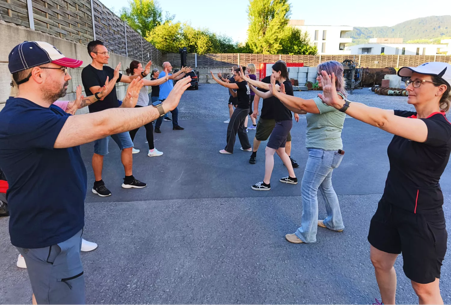 Pfefferspray, Training, WingTsun, Trainer, Strategem, Selbstbehauptung, Selbstverteidigung