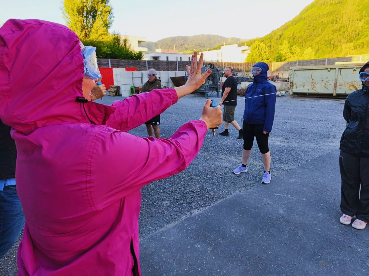 Pfefferspray, Training, WingTsun, Trainer, Strategem, Selbstbehauptung, Selbstverteidigung