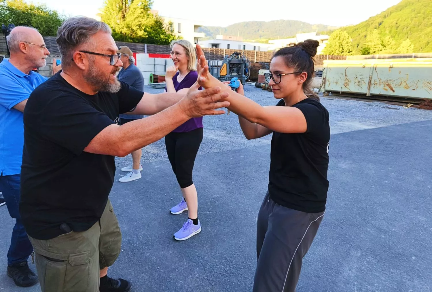 Pfefferspray, Training, WingTsun, Trainer, Strategem, Selbstbehauptung, Selbstverteidigung