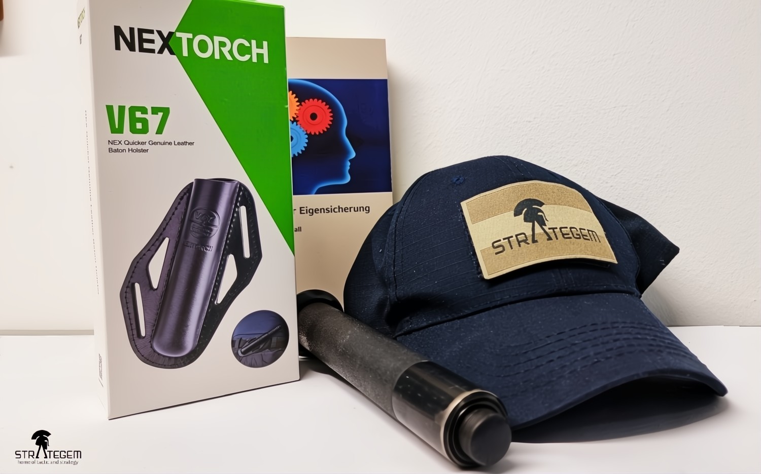 Strategem, Nextorch, Holster, Einsatzstock, Ausbildung, Trainer